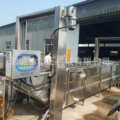 全自動噴淋式青辣椒清洗機 瓜果蔬菜氣泡清洗機 不銹鋼果蔬清洗機