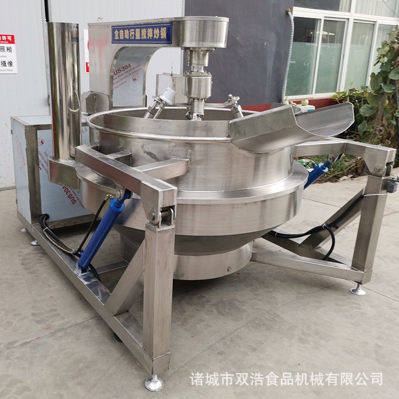 雙浩機械多爪行星炒鍋 全自動糖炒栗子炒鍋 電加熱大型辣椒醬炒鍋
