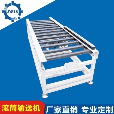 源頭廠家滾筒輸送線(xiàn) 物流輸送動(dòng)力滾筒輸送機(jī) 箱包卸貨分揀滾筒線(xiàn)