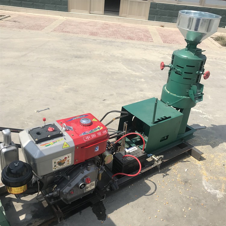 效果好-柴油版稻谷碾米機谷殼分離碾米脫殼機小麥高粱脫皮機