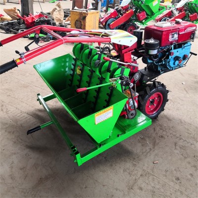 多行大蒜點播機 商用大蒜播種機種植機 手扶式大蒜種植機械