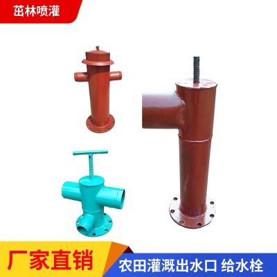 高標(biāo)準(zhǔn)農(nóng)田項目用一體式出水栓 鋼制帶法蘭出水口 給水栓 出水樁