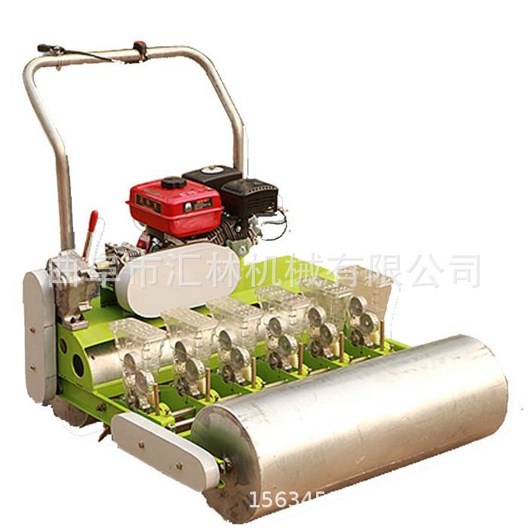 四輪車帶蔬菜播種機 播油菜機器價格 中藥材種子精播機