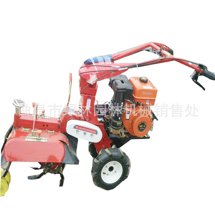 新型多功能微耕機小型田園管理機 農用開溝微耕機 耕地翻土機