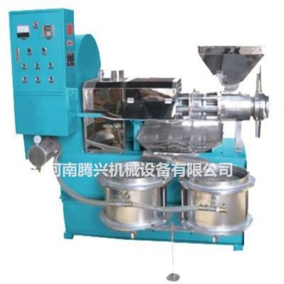 新型冷熱兩用花生榨油機 棉籽榨油機 大豆菜籽螺旋榨油機產(chǎn)品三包
