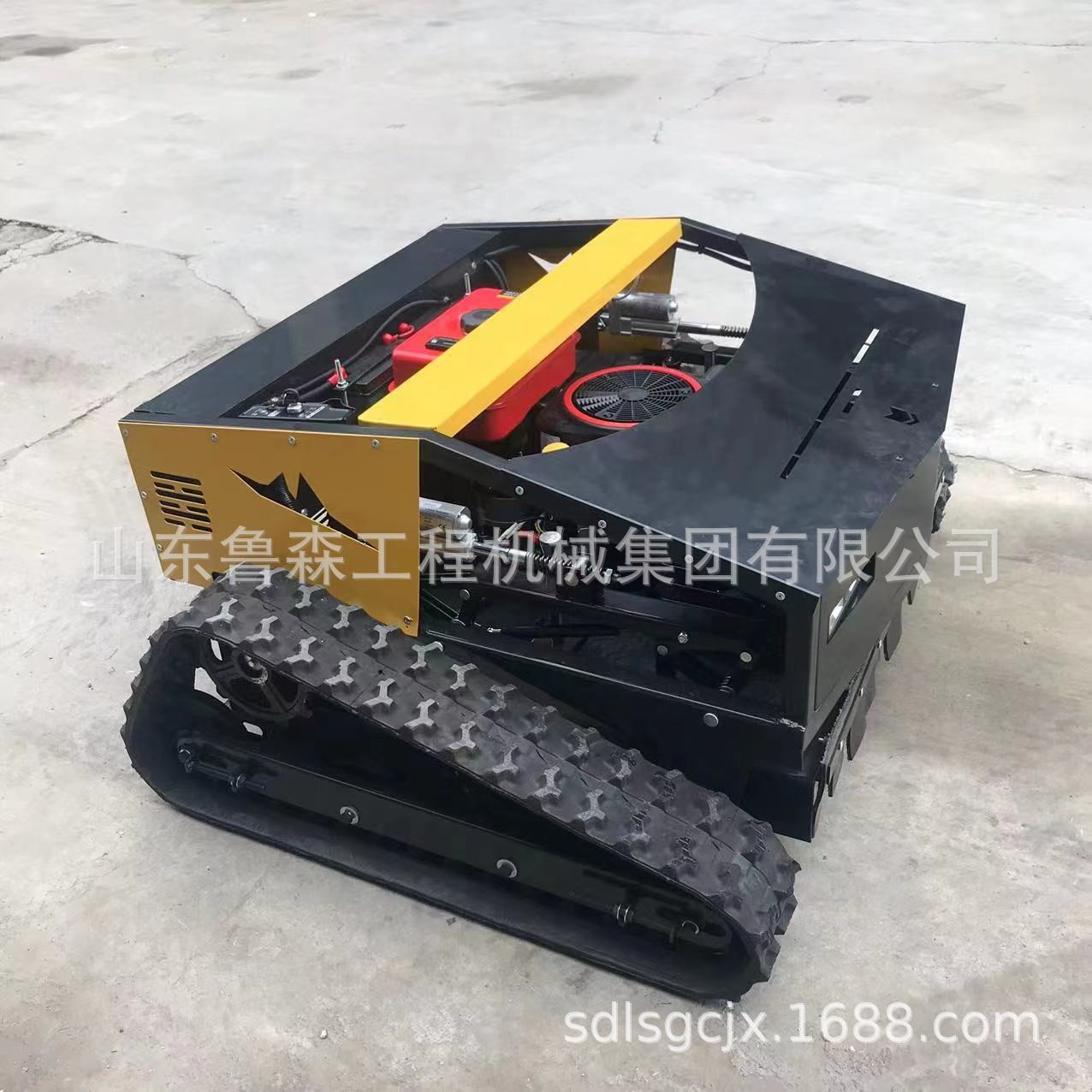 多功能履帶式割草機 果園草坪割草除草機小型果園草坪除草車