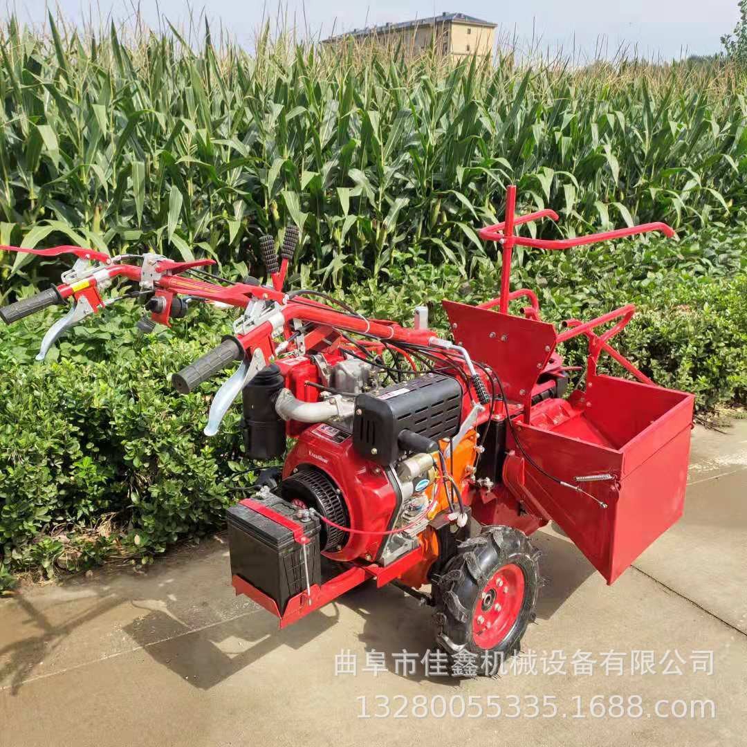 莖穗兼收型收棒子機價格 自走式玉米收獲機 兩行收玉米機