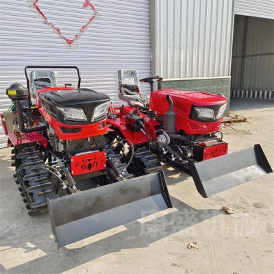 35馬力新款履帶旋耕機(jī) 水田打漿多功能除草開溝犁地機(jī)價(jià)格