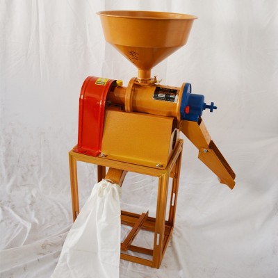 家用小型水稻碾米機(jī) 移動式不銹鋼剝谷機(jī) 全自動打米機(jī)