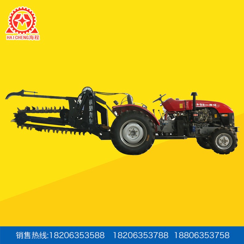 農機批發 504大棚王開溝機鏈條、果園開夠施肥機、電纜開溝機械