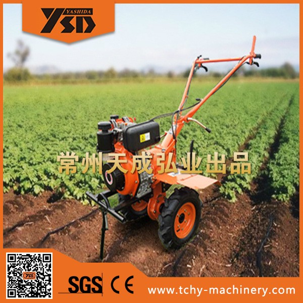 亞西達186FE 電啟動柴油動力 微耕機 常州制造