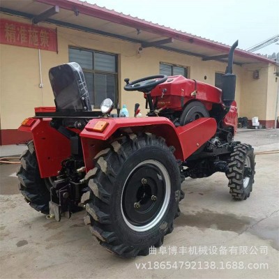 單缸28馬力四輪拖拉機 四輪旋耕打田機 大棚王四輪旋耕拖拉機廠家
