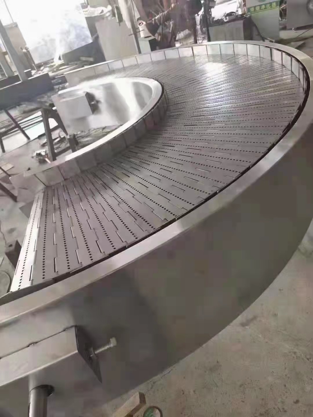 不銹鋼鏈板烘干機 果蔬生鮮脫水生產線 食品加工傳送清洗烘干輸送機