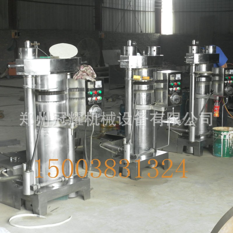 油坊用榨油機 全自動液壓榨油機 花生瓜子榨油機，商用榨油機