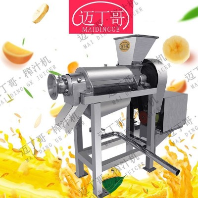 不銹鋼工業椰子壓榨機 青蘋果取汁機 鳳梨擠汁設備 西芹芹菜壓榨