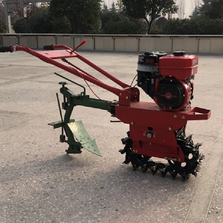 單輪鏈軌式微耕機 小紅牛耕地機 多功能小型犁地機