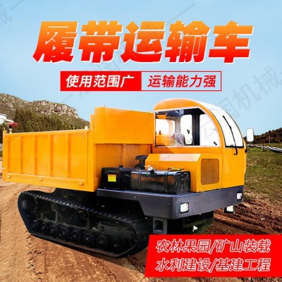 5噸水氣兩用液壓自卸車 隧道基地工程運(yùn)輸車 履帶運(yùn)輸車