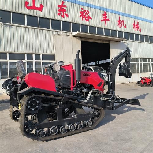 60馬力履帶拖拉機 水旱耕地機 農田旋耕機(60馬力)