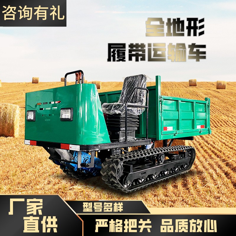 履帶運輸車爬山虎果園農(nóng)用履帶運輸車爬山王農(nóng)用小型履帶運輸車