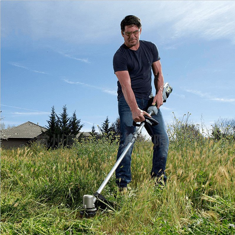 EGO充電式打草機(jī)電動(dòng)割草機(jī)ST1521鋰電無刷草坪修邊機(jī)ST1502S輕便