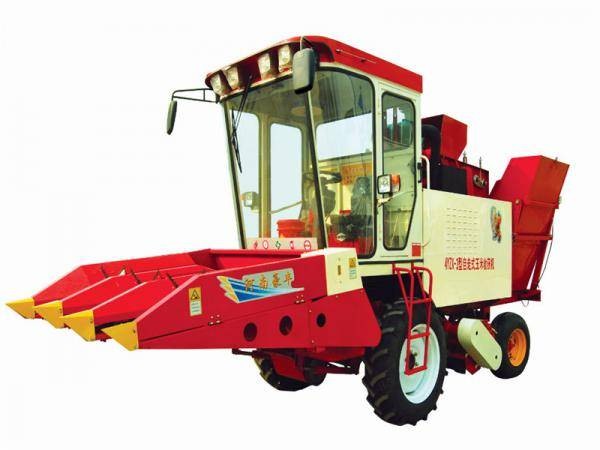 豪豐4YZX-3自走式玉米收獲機