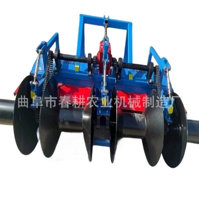 蔬菜草莓大蔥開溝機(jī)拖拉機(jī)帶地瓜土豆黃姜煙田筑埂開溝機(jī)