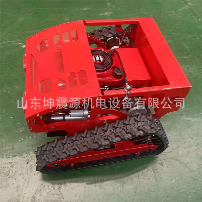 履帶式智能遙控割草機 小型草坪修剪機 汽油多功能除草機