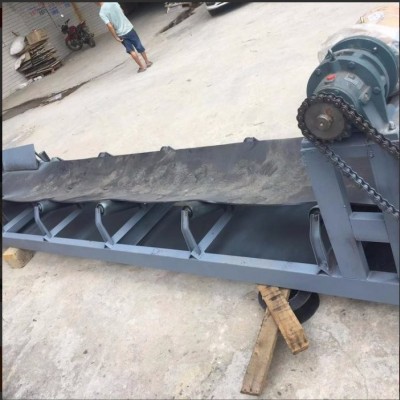 大運量長距離皮帶輸送機 重型泥土運輸機 槽鋼支架 支持定做