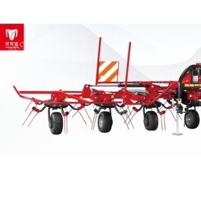 水平旋轉式摟草機