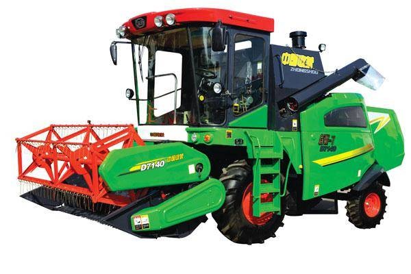 中國(guó)收獲4LZ-7自走輪式谷物聯(lián)合收割機(jī)