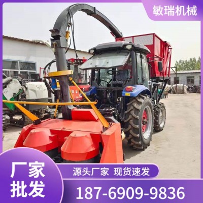 輪式圓盤青儲機自走式青飼料收獲機拖拉機加裝割臺青儲機批發