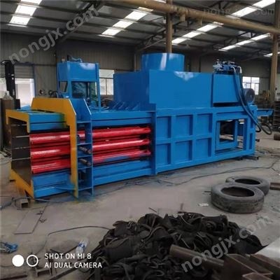 廢品站大型塑料薄膜壓縮打包機