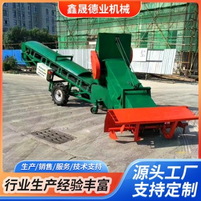 大型糧食出倉機 履帶式扒谷機可轉向伸縮刮板式散糧扒糧機