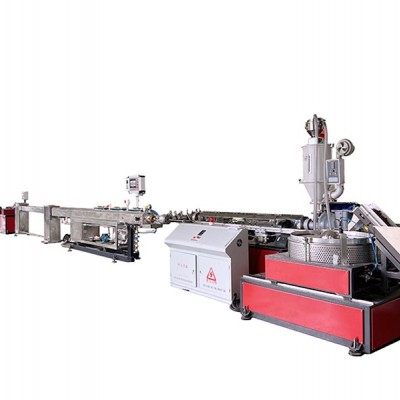 內(nèi)鑲圓柱滴頭滴灌管生產(chǎn)線